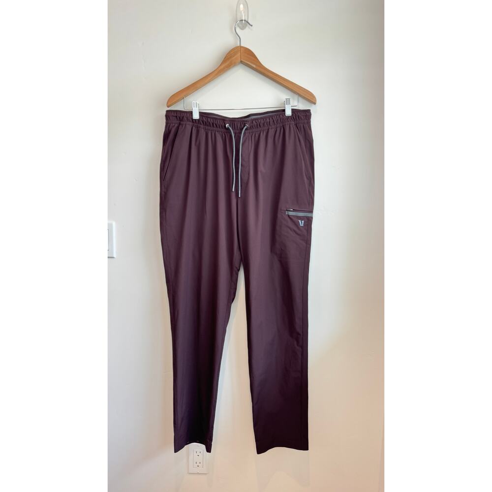 Vuori Sunday Performance Pants Mahogany Brown Men's Size XL
